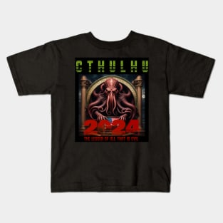 Cthulhu 2024 Kids T-Shirt